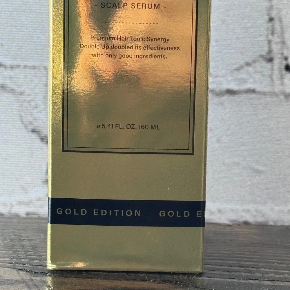 Terapic Premium Hair Tonic Scalp Serum 160ml Gold Edition New Synergy Double Up